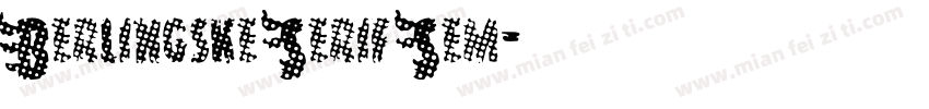 Berlingske Serif Sem字体转换